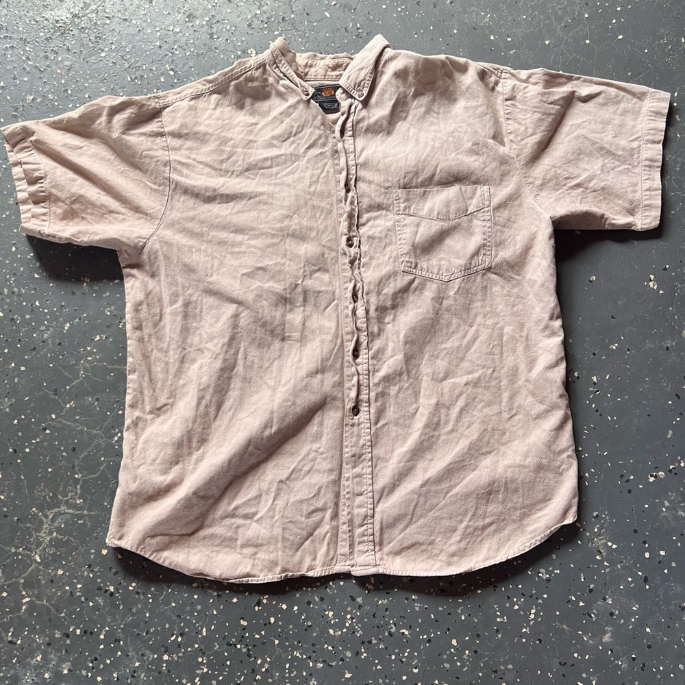 Men's Route 66 Short Sleeve Button Up